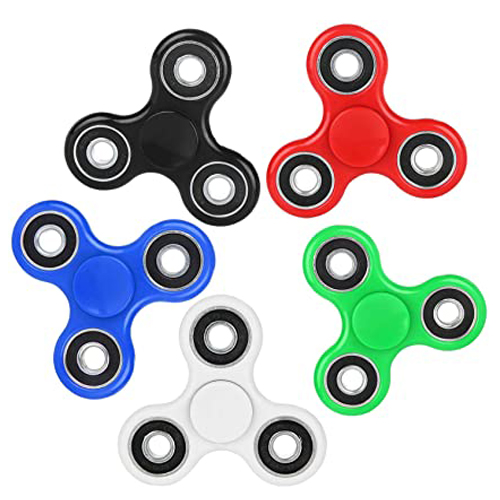 Fidget Spinner With Light Hand Spinner Ultra Speed Tri-Spinner Toy - Colours May Vary